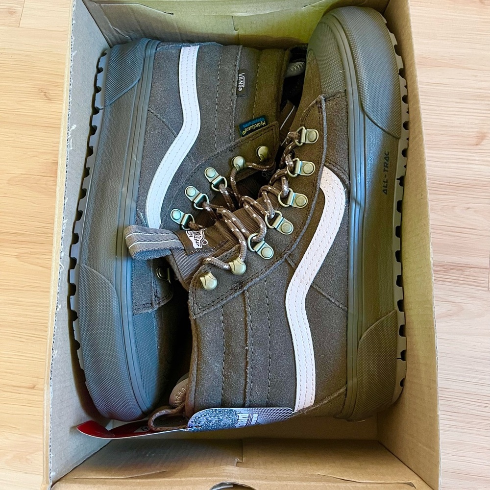 Vans MTE Sk8-Hi Dr Waterproof Teak Shoes Women 9.0 US Mens 7.5 Us - Picture 10 of 12